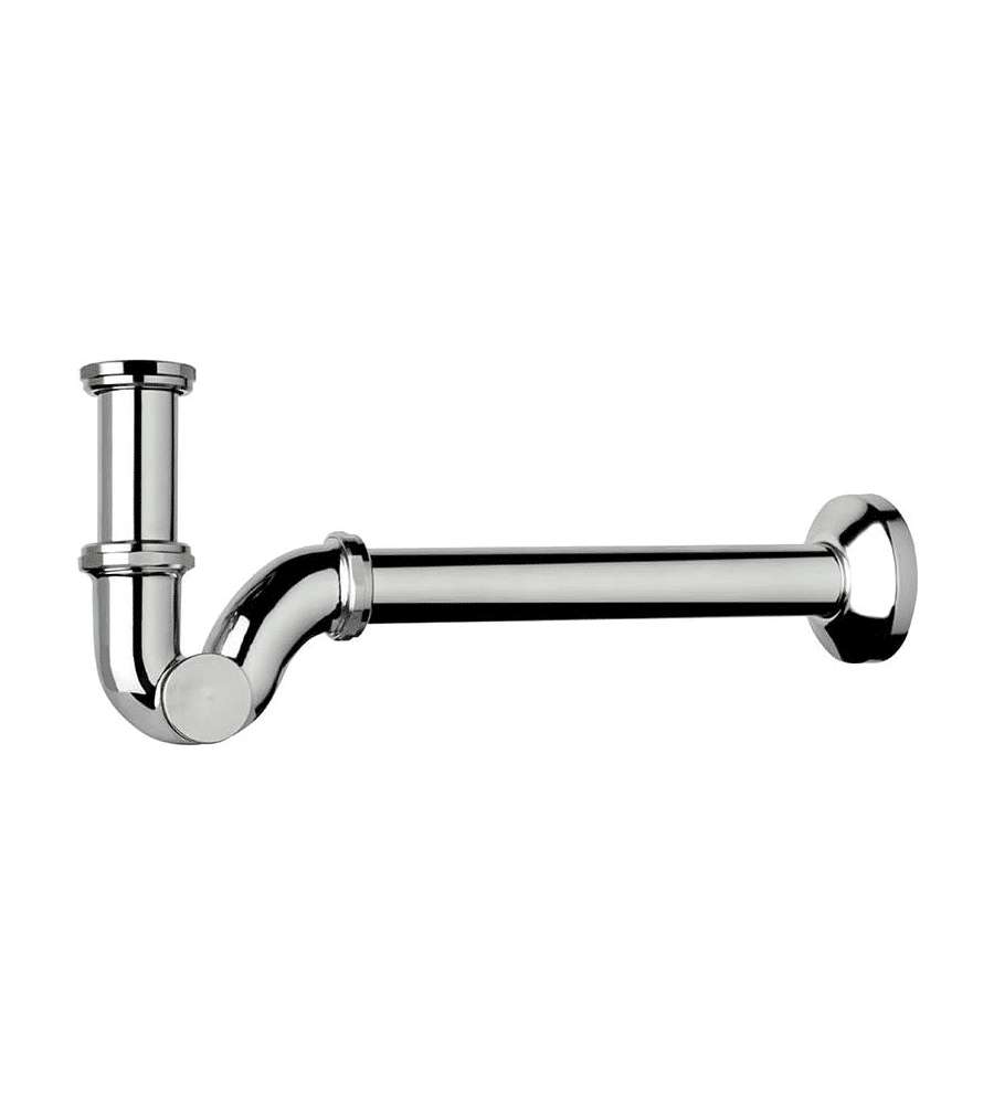 IDRO BRIC Sifone A Esse Metallo Cromato 1