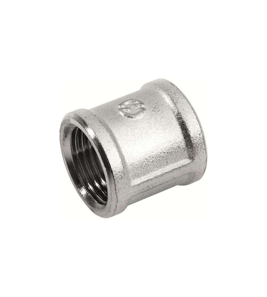 IDRO BRIC Raccordo giunzione manicotto ottone cromato piccolo - 1 unit�