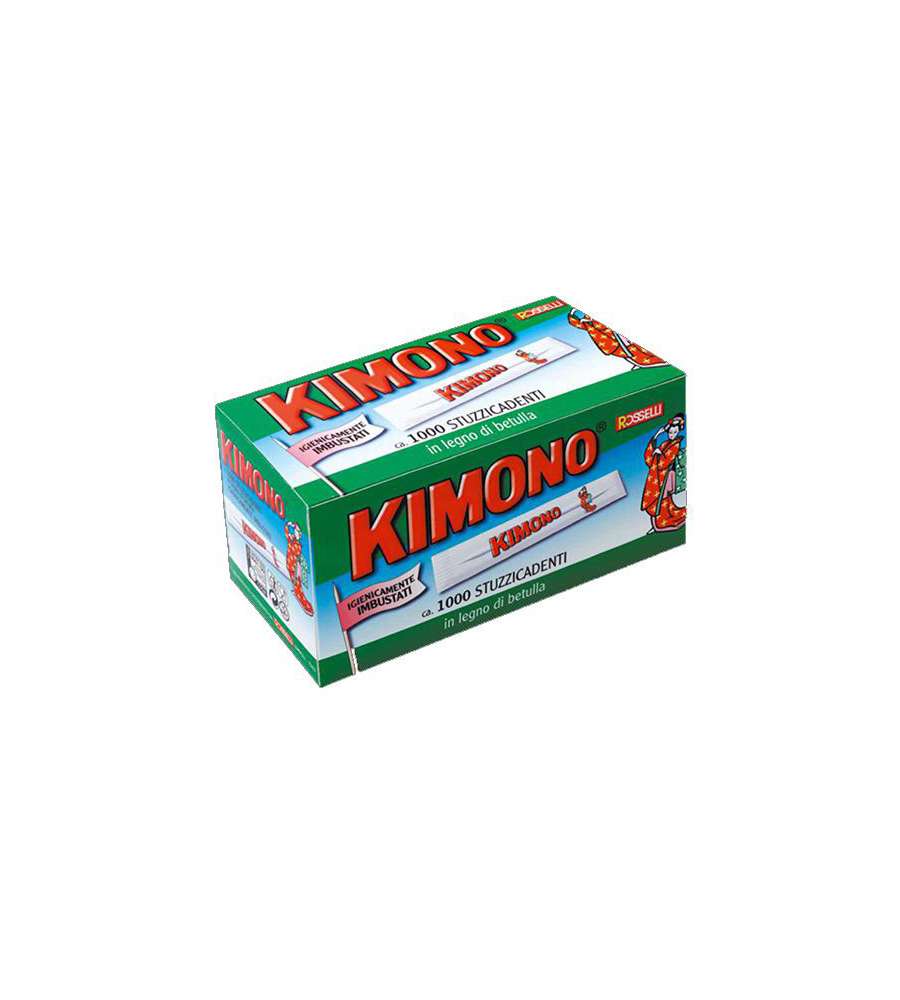 Stuzzicadenti Scatola Incartati Pz 1000 Kimono
