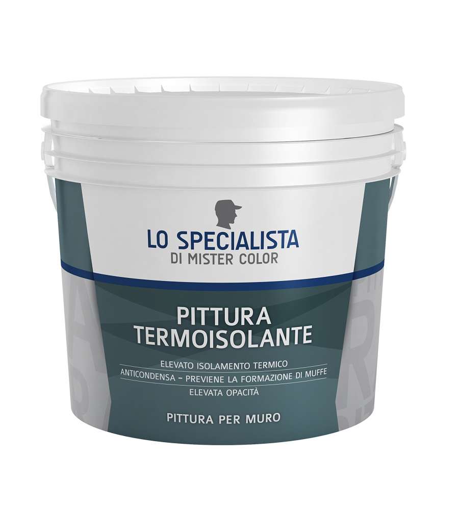 Pittura Termoisolante Bianca 4 L Mcs