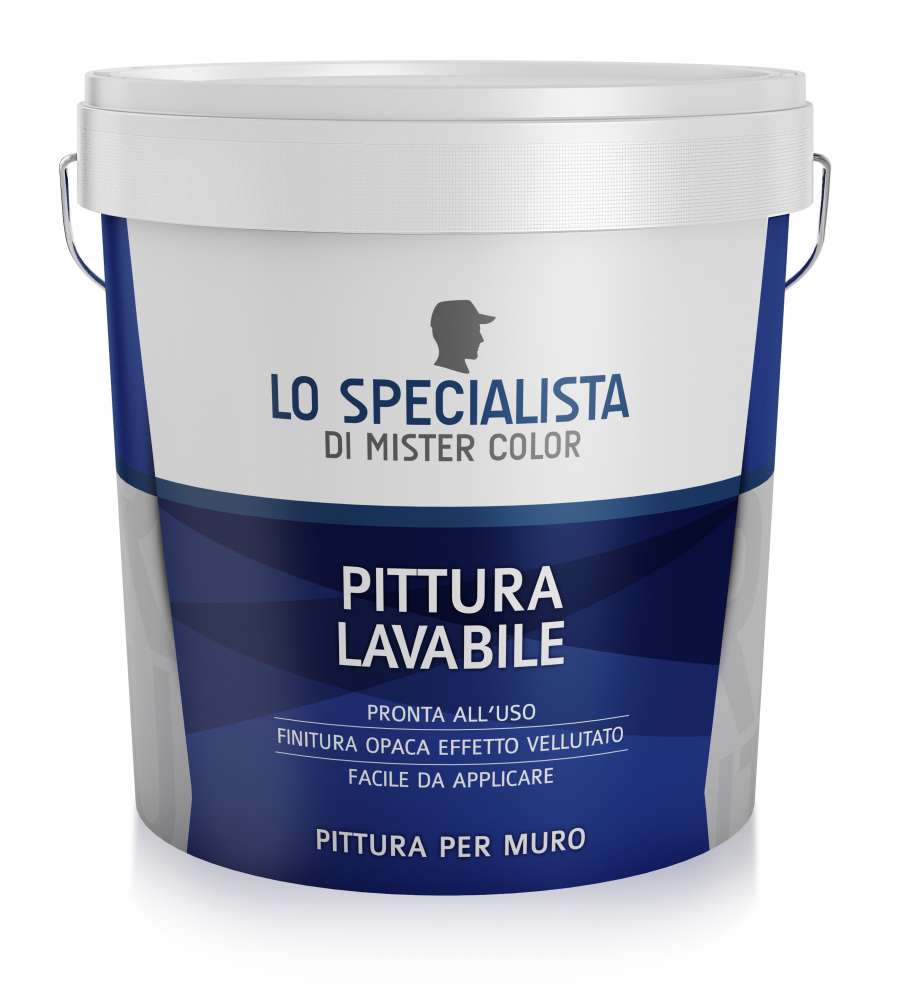  Lo Specialista Pittura Lavabile Bianco 14 l