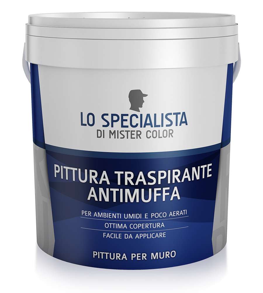 Vendita Idropittura Antimuffa Traspirante Lo Specialista Di Mister Color