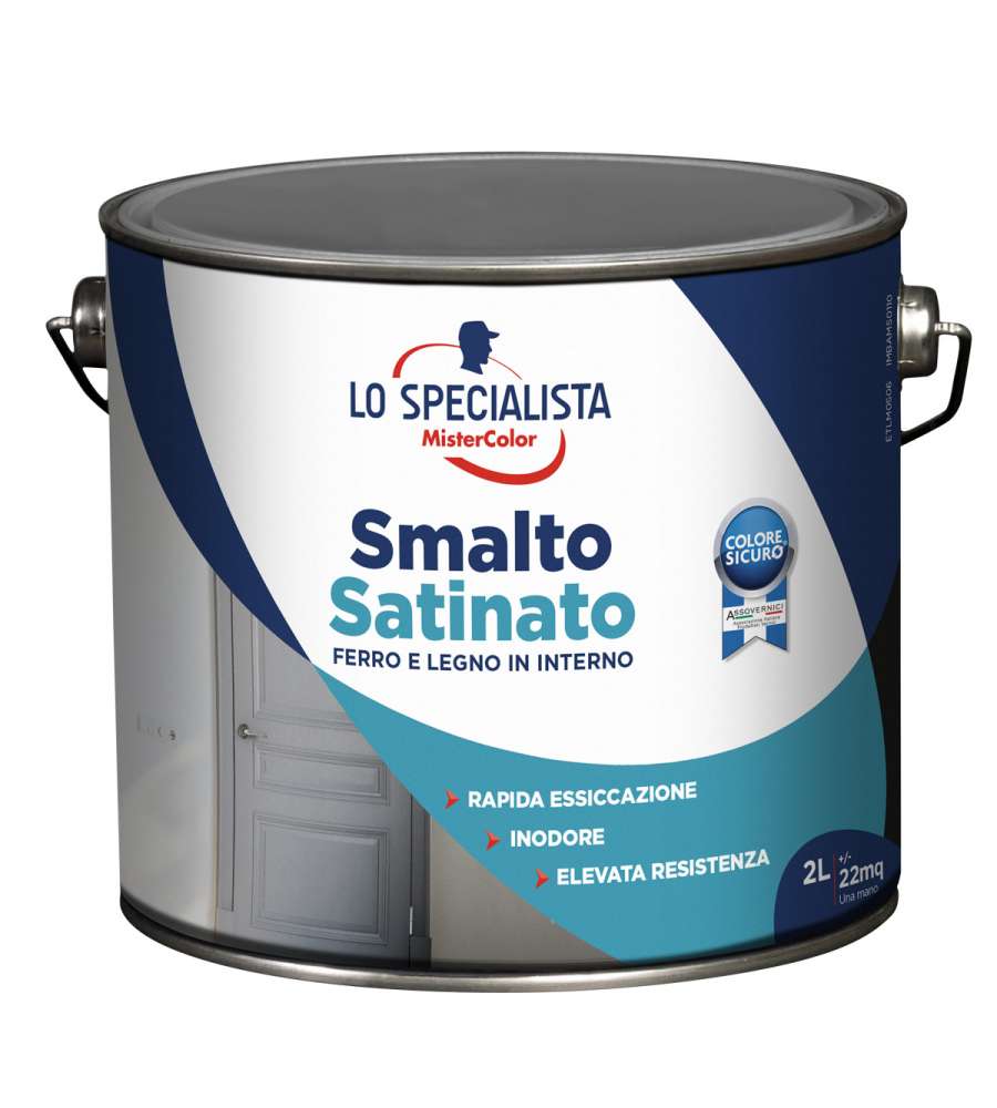 Lo Specialista Smalto Satinato Bianco 2 L