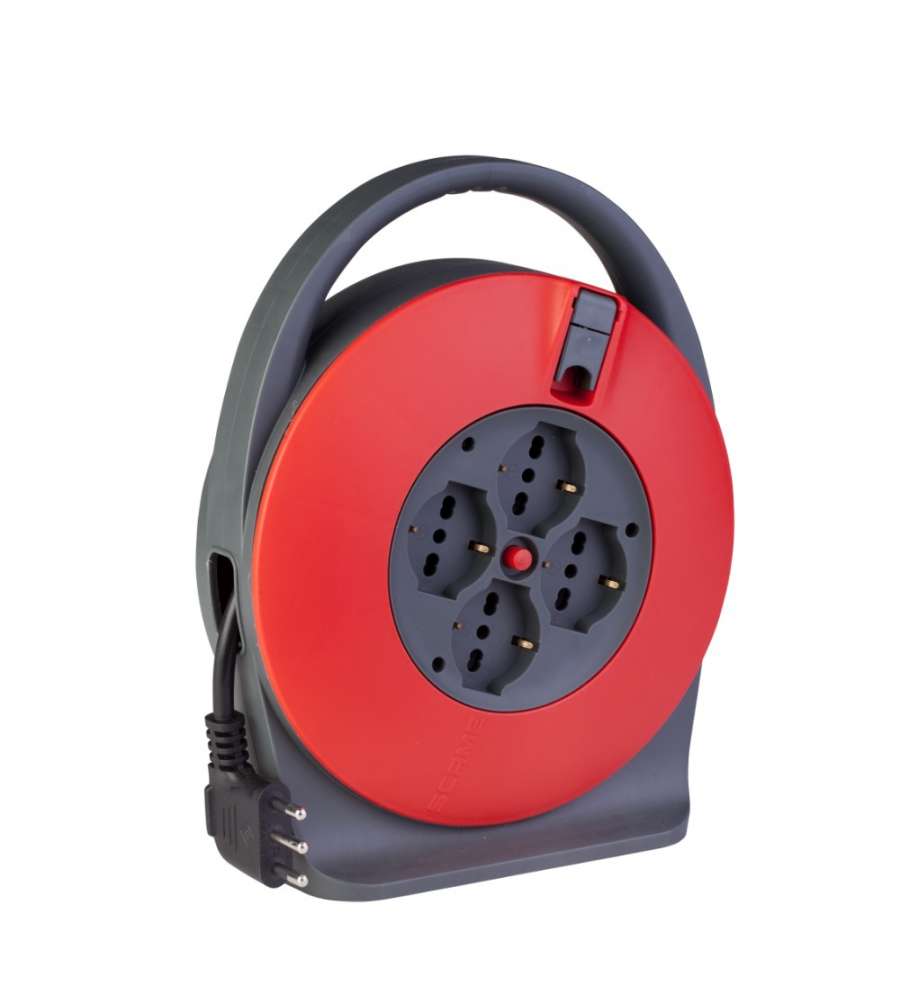 Avvolgicavo 230V - 5 metri - H05VV-F 3x1,5mm2