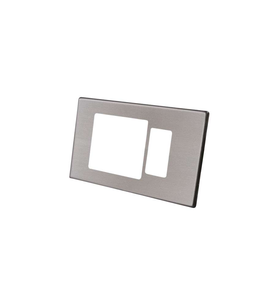 Placca a 2 fori