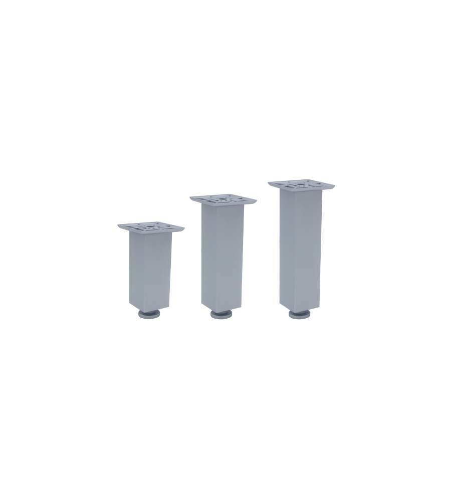 Piedino Quadro Grigio Mm.150