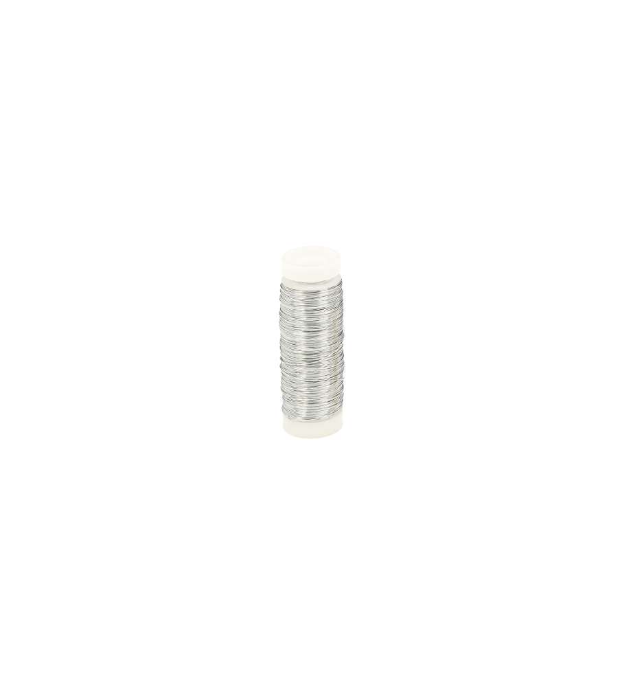 Bobina Filo Zincato Diametro Mm.0,50 Gr.50