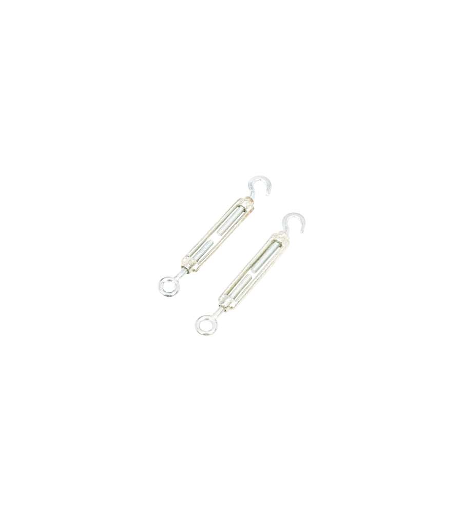 Tenditore Occhio+Gancio Acciaio Inox M.5