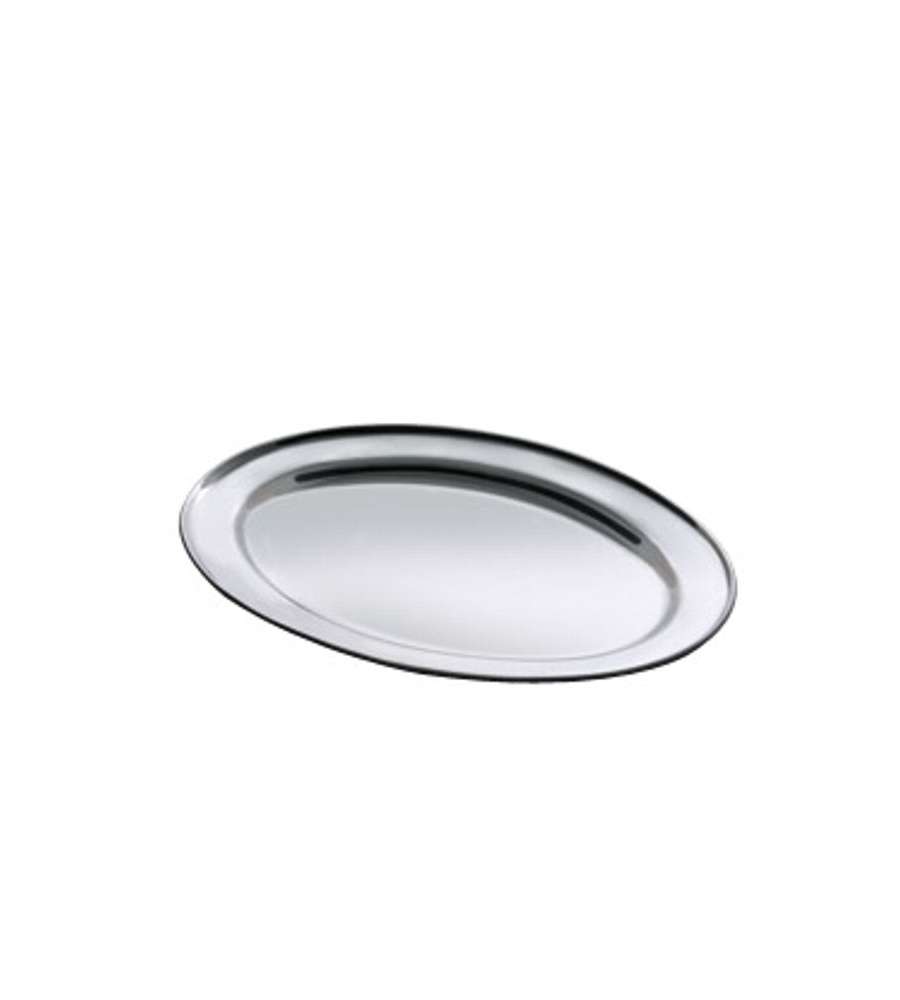Vassoio Acciaio 18/C Ovale Cm 50X35 Salvi