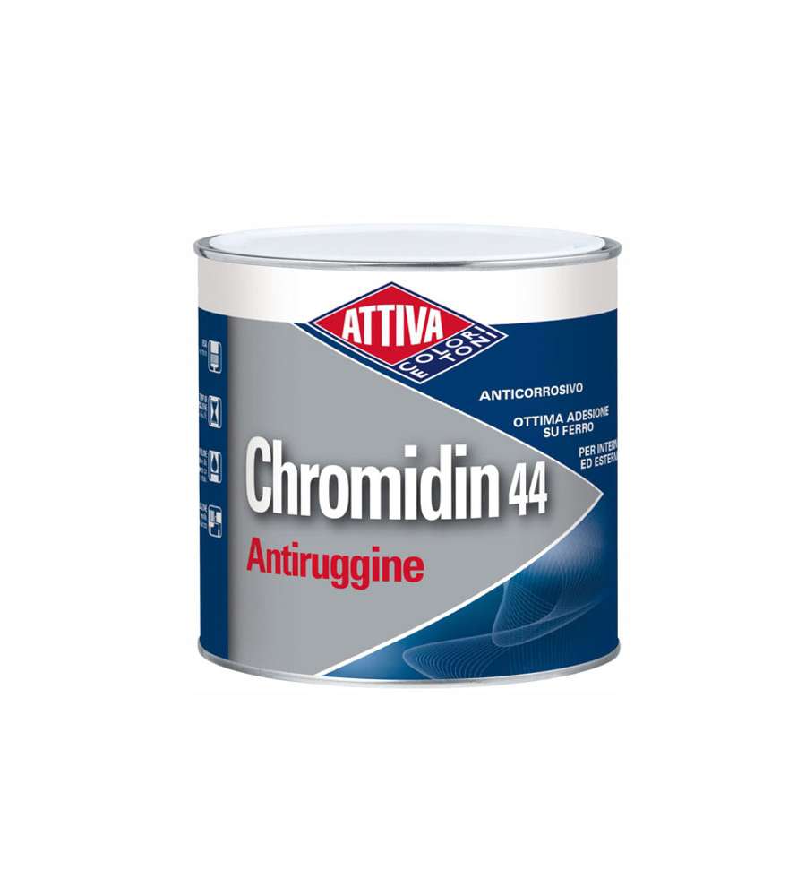 Antiruggine L 2,5 Grigio       Chromidin 44 Attiva