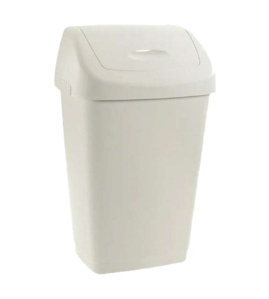 Tontarelli Pattumiera Basculante - Panna - 50L