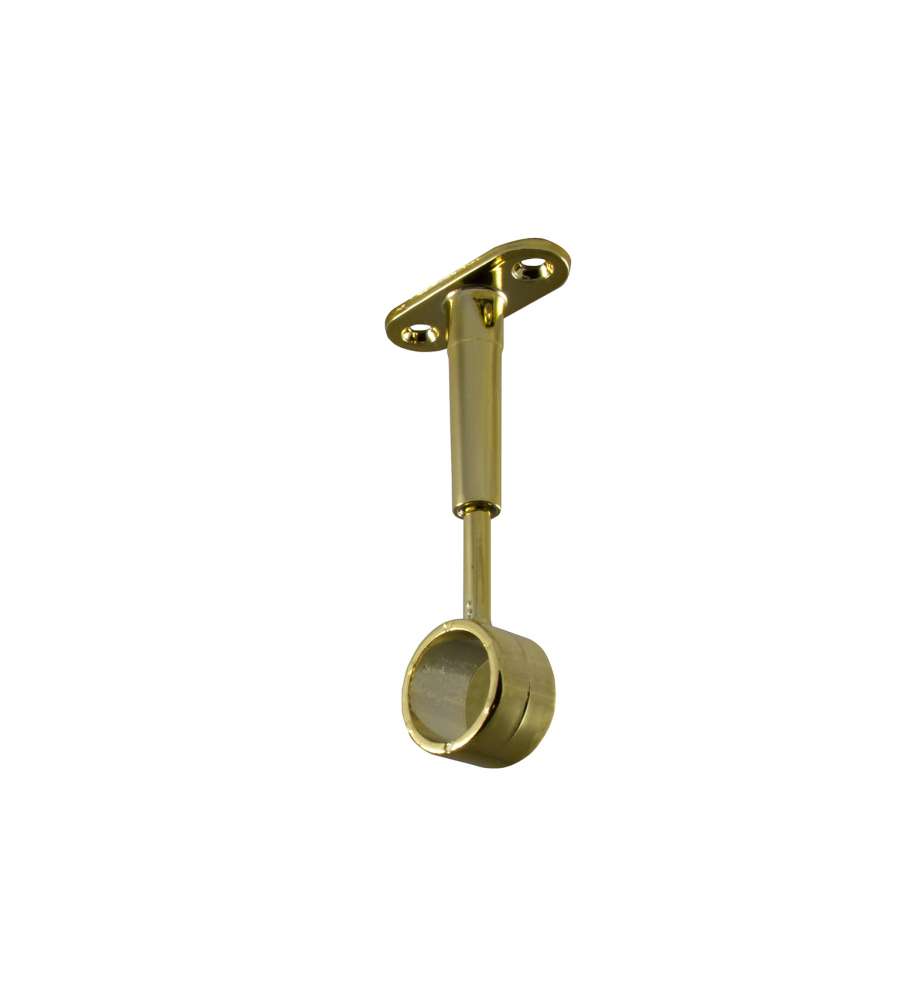 Supporti ciechi per tubo tondo - ottonato - 2 pz