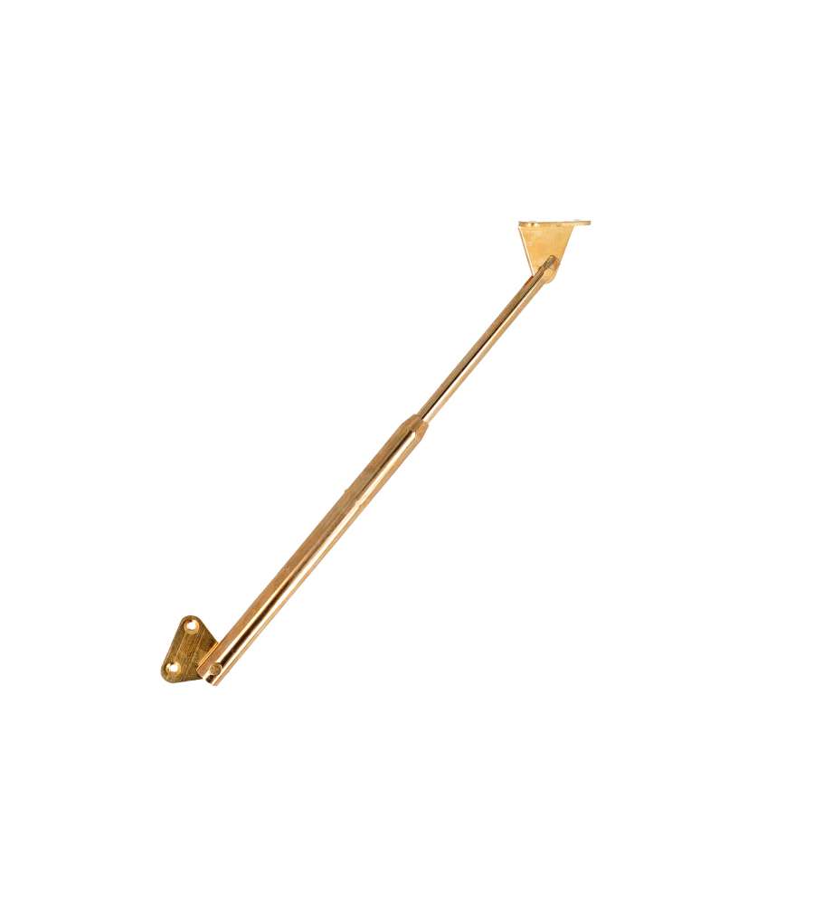 Supporto per ante a ribalta - 250 mm - acciaio ottonato