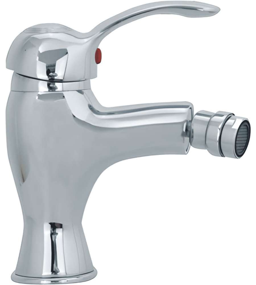 AQUAE Rubinetto Bagno Bidet Deria Cromato Ottone 1 Maniglia Flessibili
