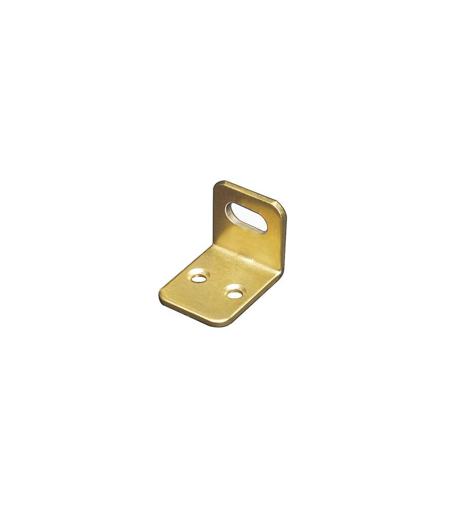 Squadretta per armadi ottonata 22x28x21