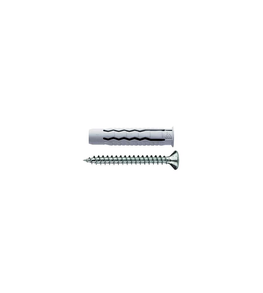Tass. univ. a 4 se. d.6x45 + vite tps 4,5x50 pz.12