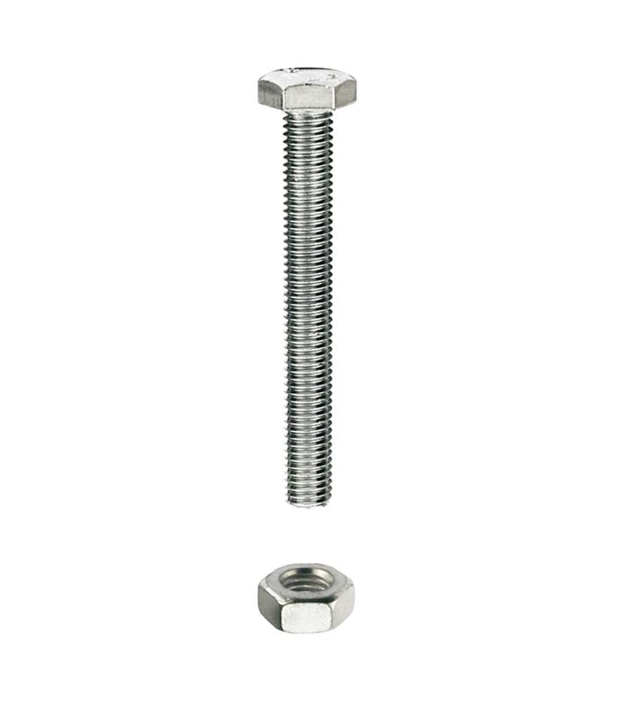 Viti testa esagonale DIN 933 - M12 x 90 - 1 Kg.