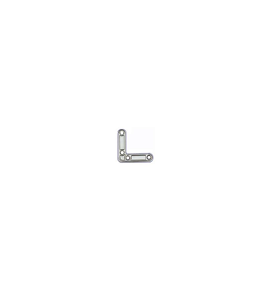 Angoli di rinforzo Inox 40 x 40 x 15 mm. - 4 pz.
