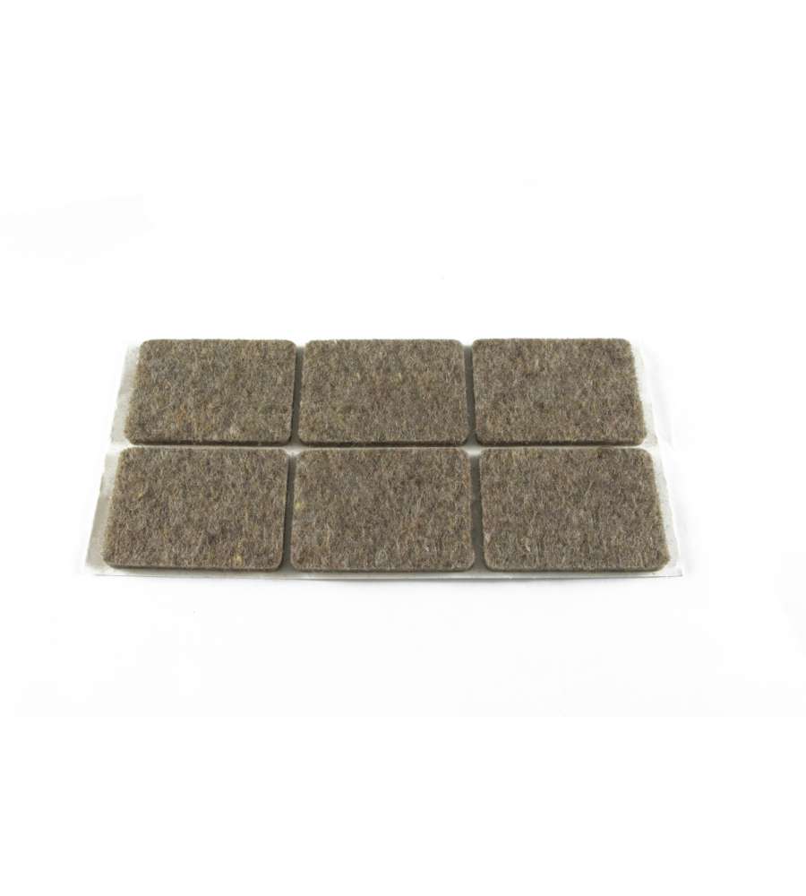 Feltrini Marroni mm.25X35 Pz.6