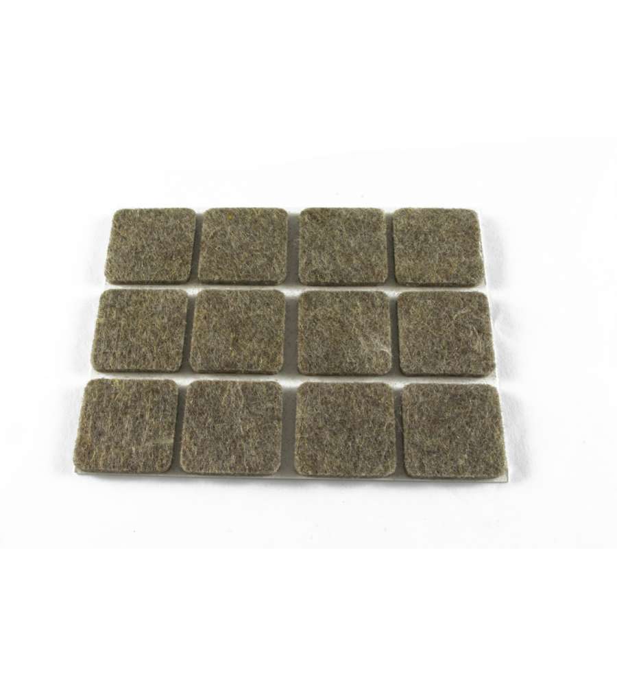 Feltrini Marroni mm.20X20 Pz.12