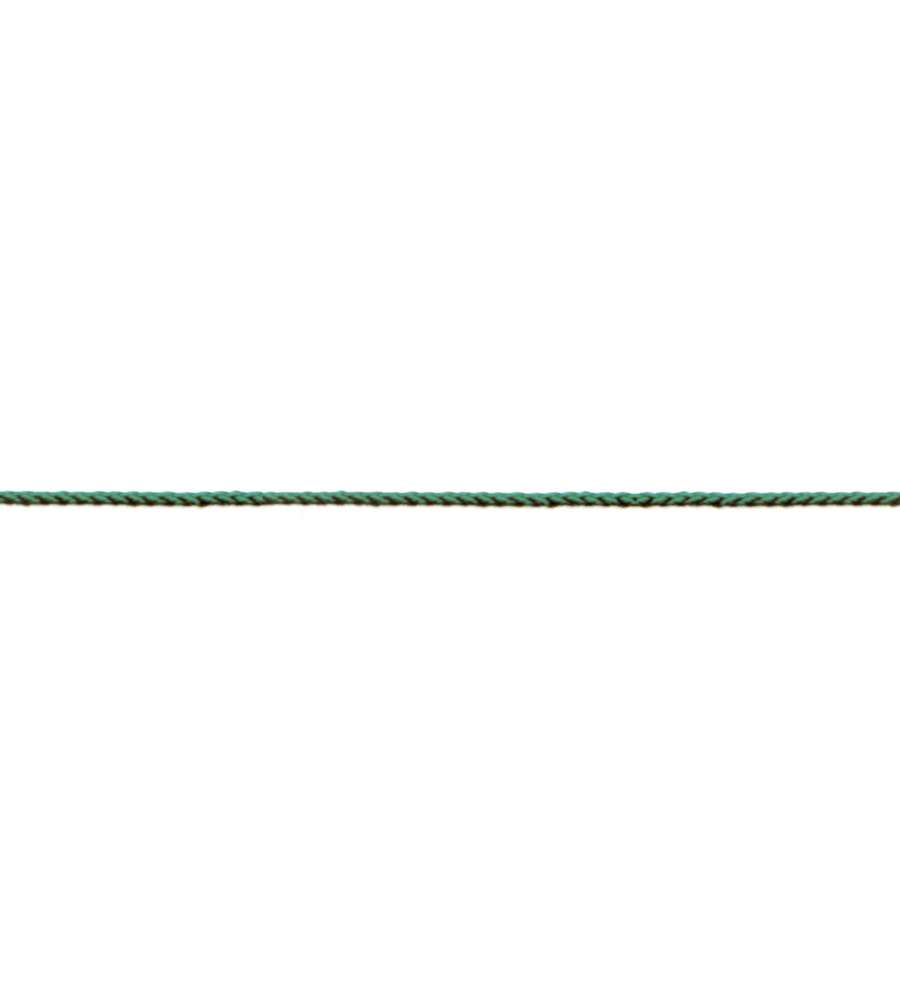 Treccia per veneziana in polipropilene  3 mm. verde