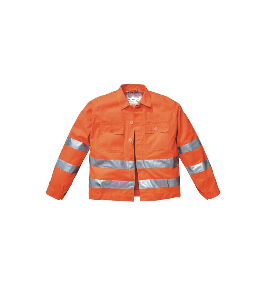 Giubbino  Alta Visibilita' Reflex Arancio 48
