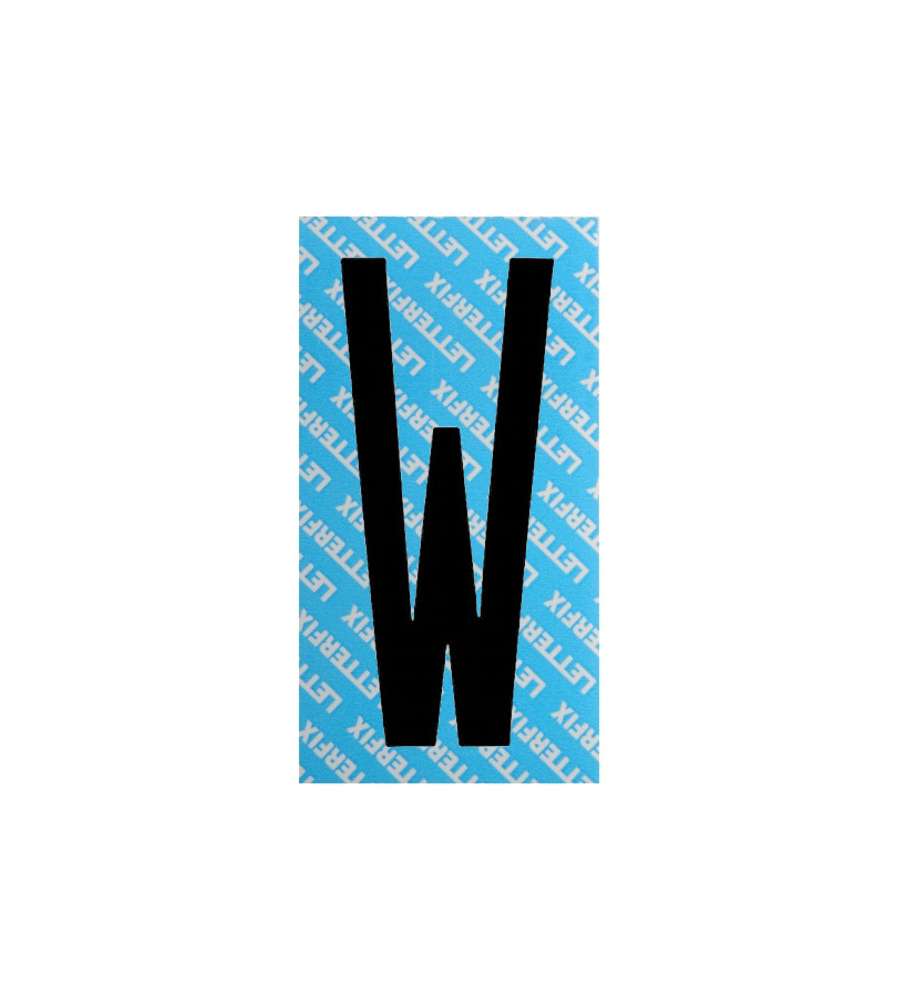 Lettera Adesiva Nero Serie T80 W Letterfix