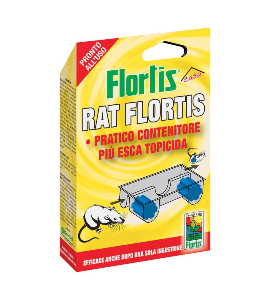 Contenitore + Esca Topicida Kit Rat