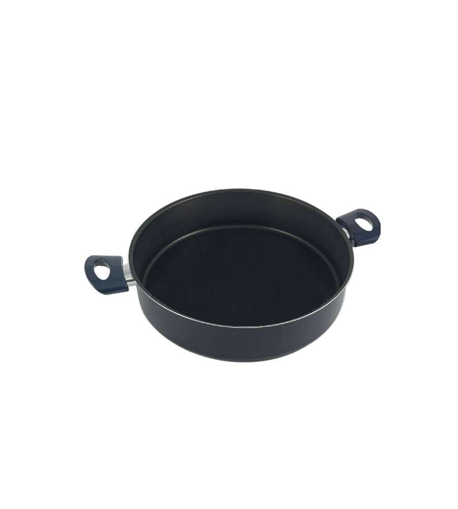Tegame 2 Manici          Cm 24 Bella Blu Accademia