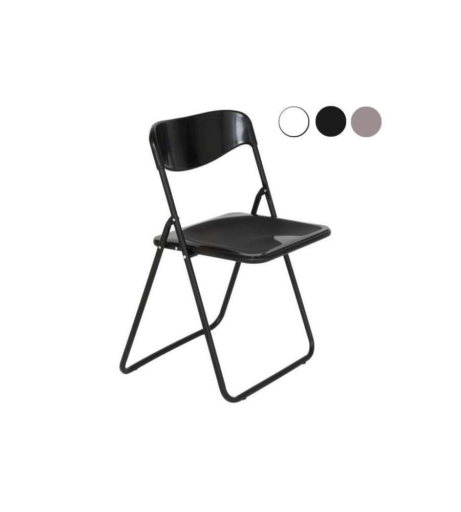 Sedia Acciaio Poker New Tortora Metalfar