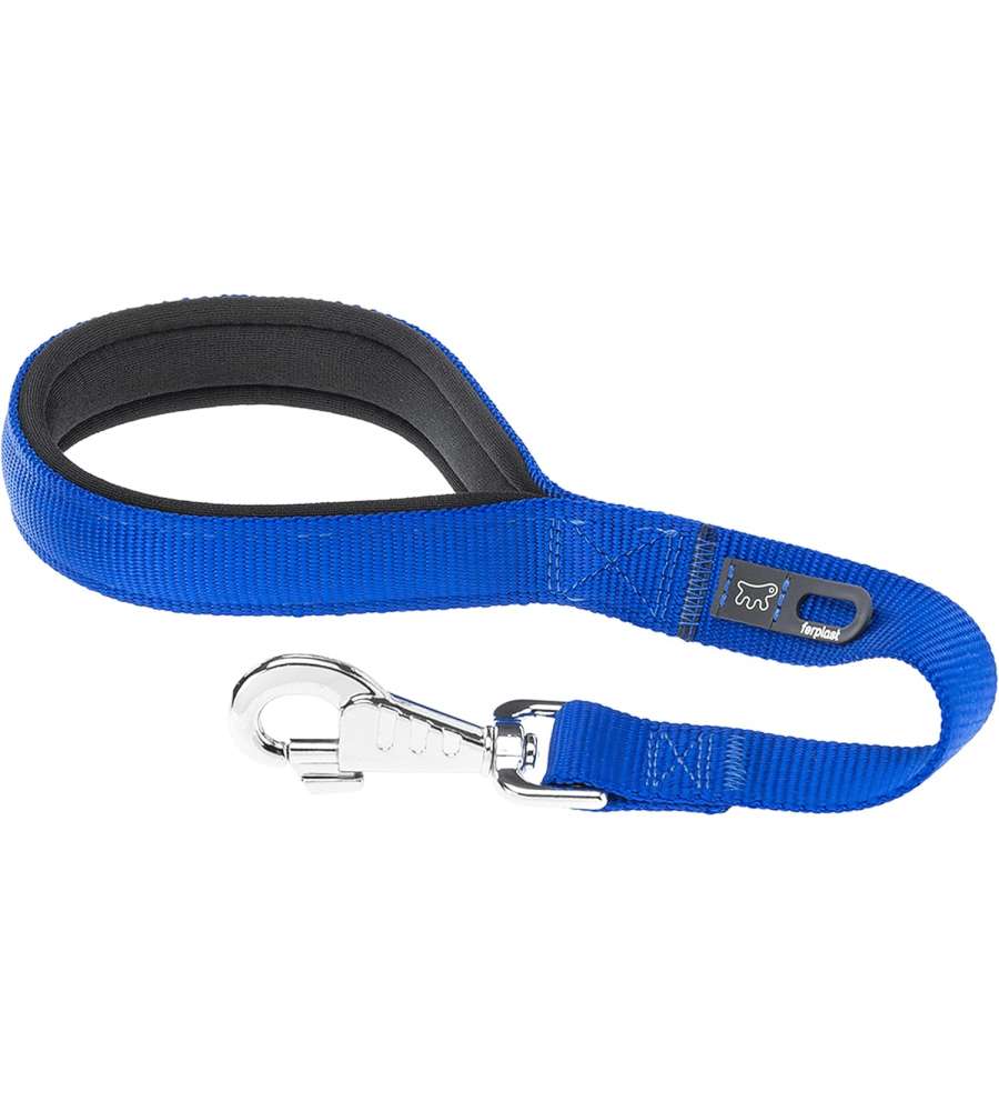 Ferplast Guinzaglio per Cani Daytona GM Blu 45 x 2,5 cm Morbido e Robusto