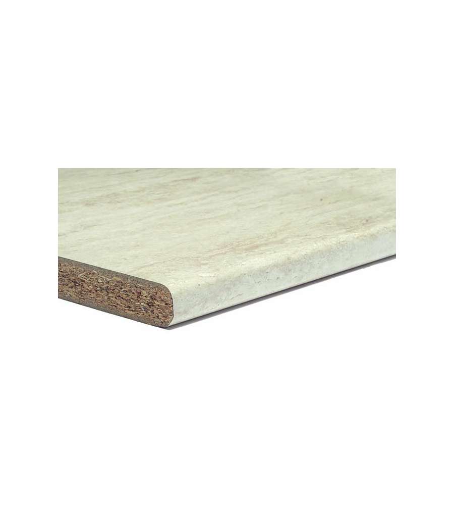 TOP CUCINA TRAVERTINO SARDO 38 MM 600X3040 MM Laminato Resistente