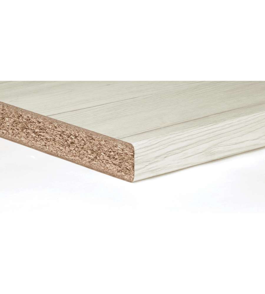 Kimono Top cucina rovere bianco 3040x600 mm laminato HPL opaco