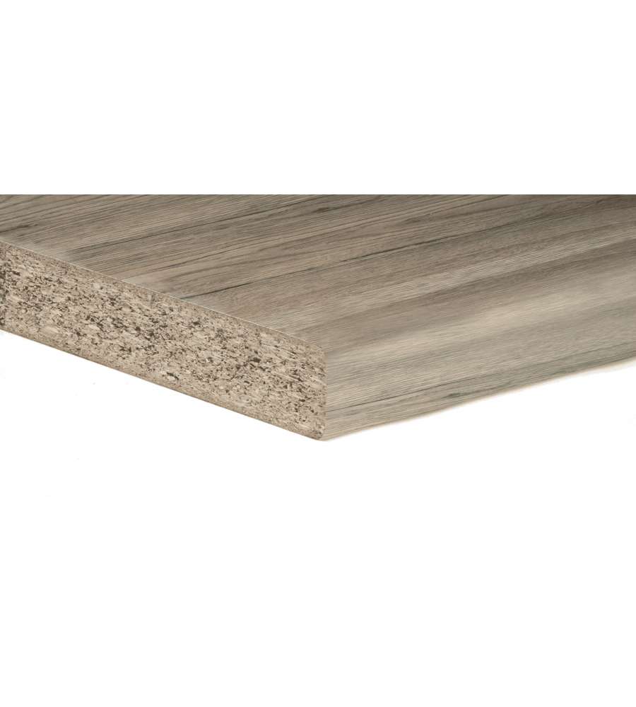 Top Cucina Rovere Canyon 2040x600x38 mm Laminato HPL Facile Pulire