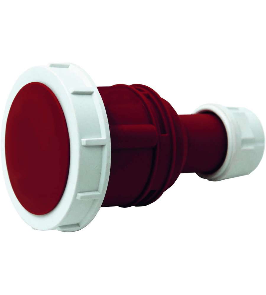 Electraline Presa Elettrica Industriale 3P+T 16A 380V Rosso IP67