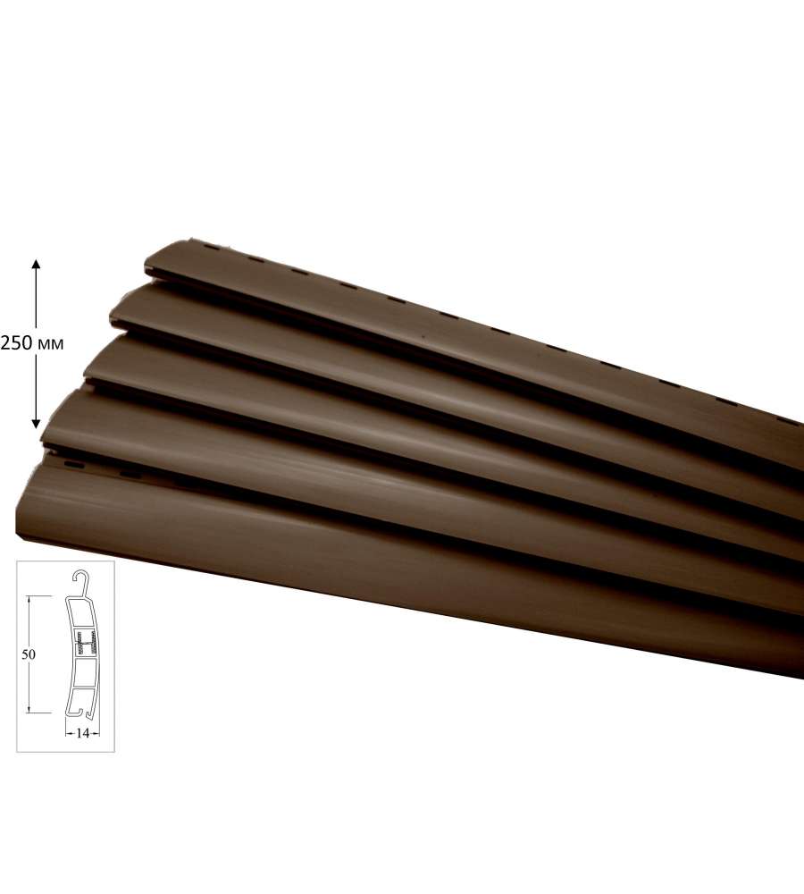 Aste di ricambio per tapparelle PVC testa di moro