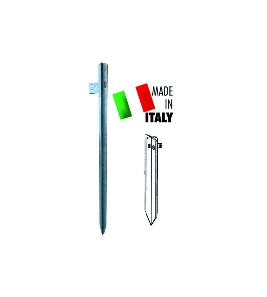 Vigor Puntazze Zincate a Croce 50x50x5 mm Lunghezza 100 cm Grigio