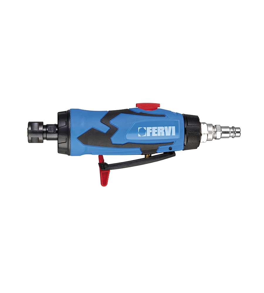 Fervi Smerigliatrice Pneumatica Assiale Ciano/Nero 3-6 mm 22000 RPM
