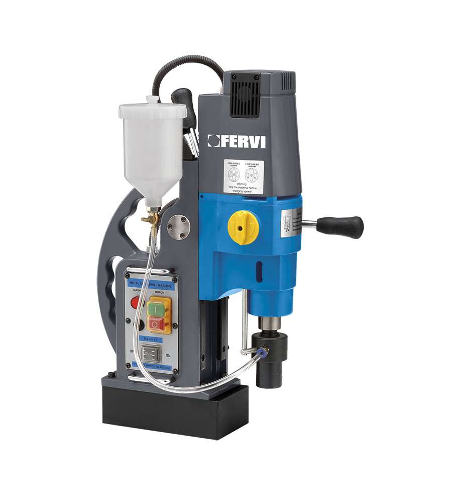 Fervi Trapano Magnetico 50 - Carotatore con Raffreddamento - 220 mm