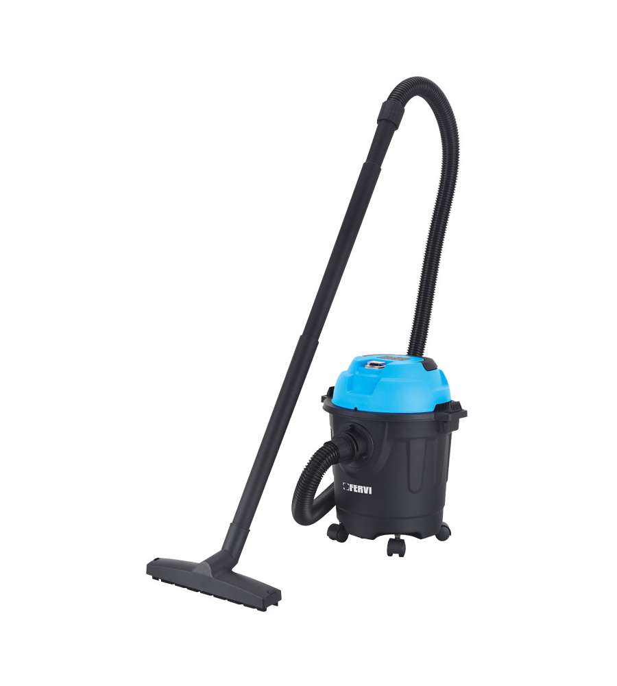 FERVI Aspirapolvere Aspiraliquidi 10L con Accessori e Soffiaggio