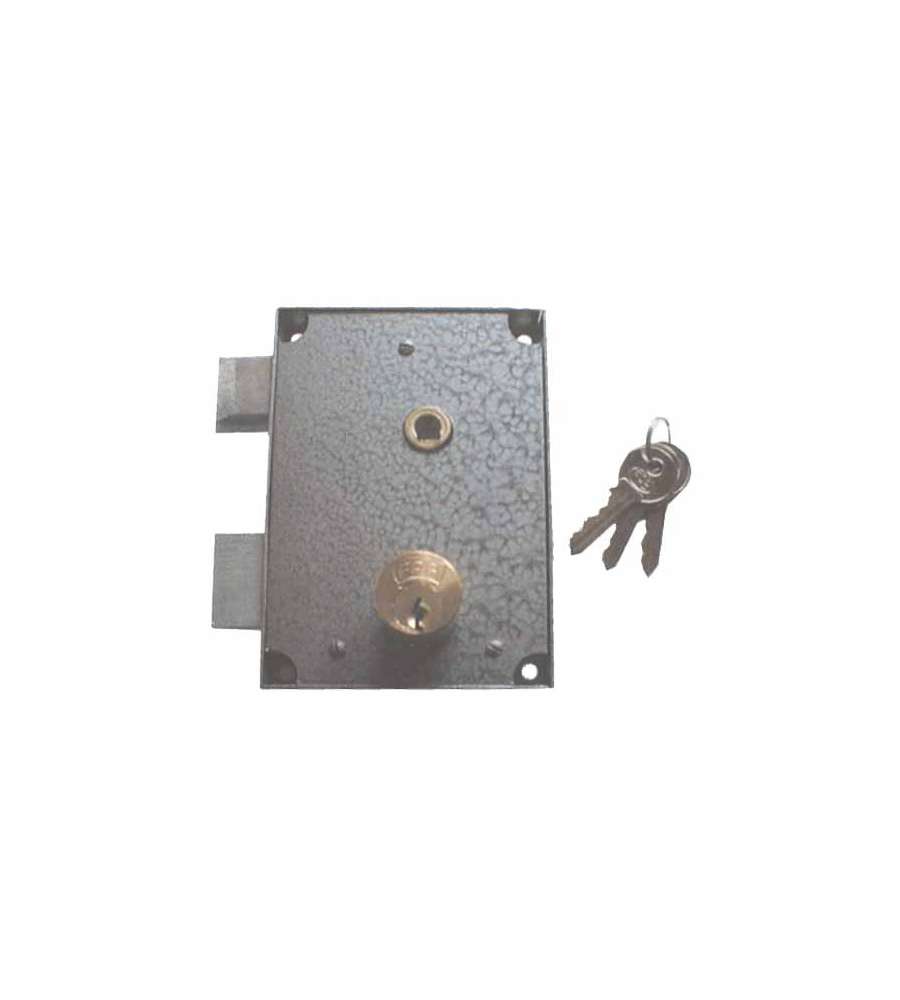 Serratura Porte Ferro Cilindro Lungo Sx     48 Fpb