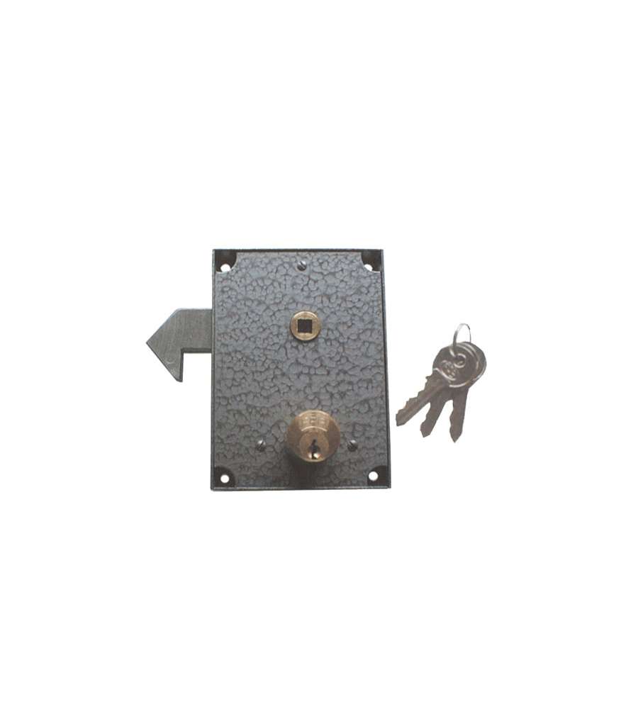 Serratura Cancelli Scorrev.Cilind.Lungo  Sx 50 Fpb