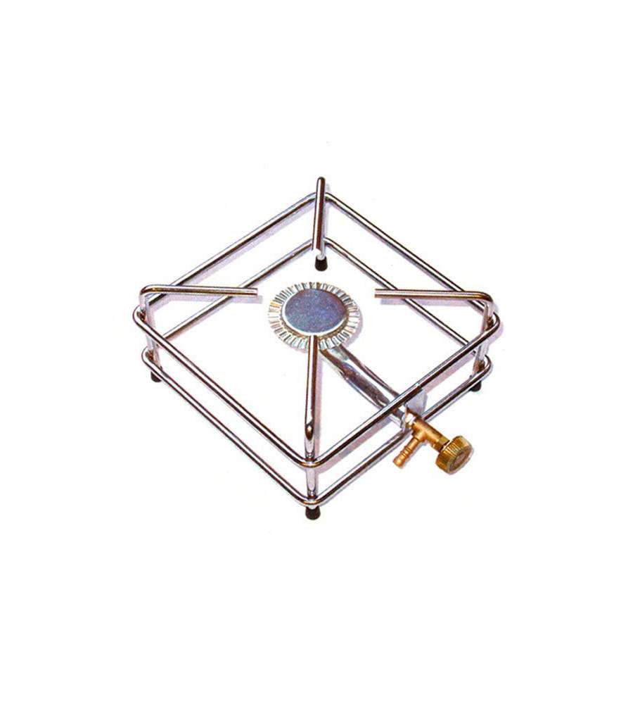 Fornellone Gas Gpl 4 Piedi Cromato 22X22