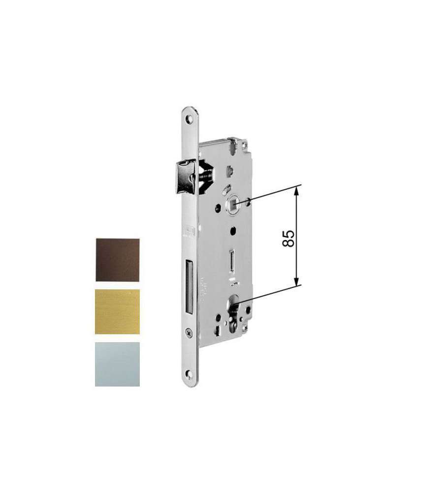 Serratura Inf.Legno Duo E60 Cromo Opaco 851 Agb