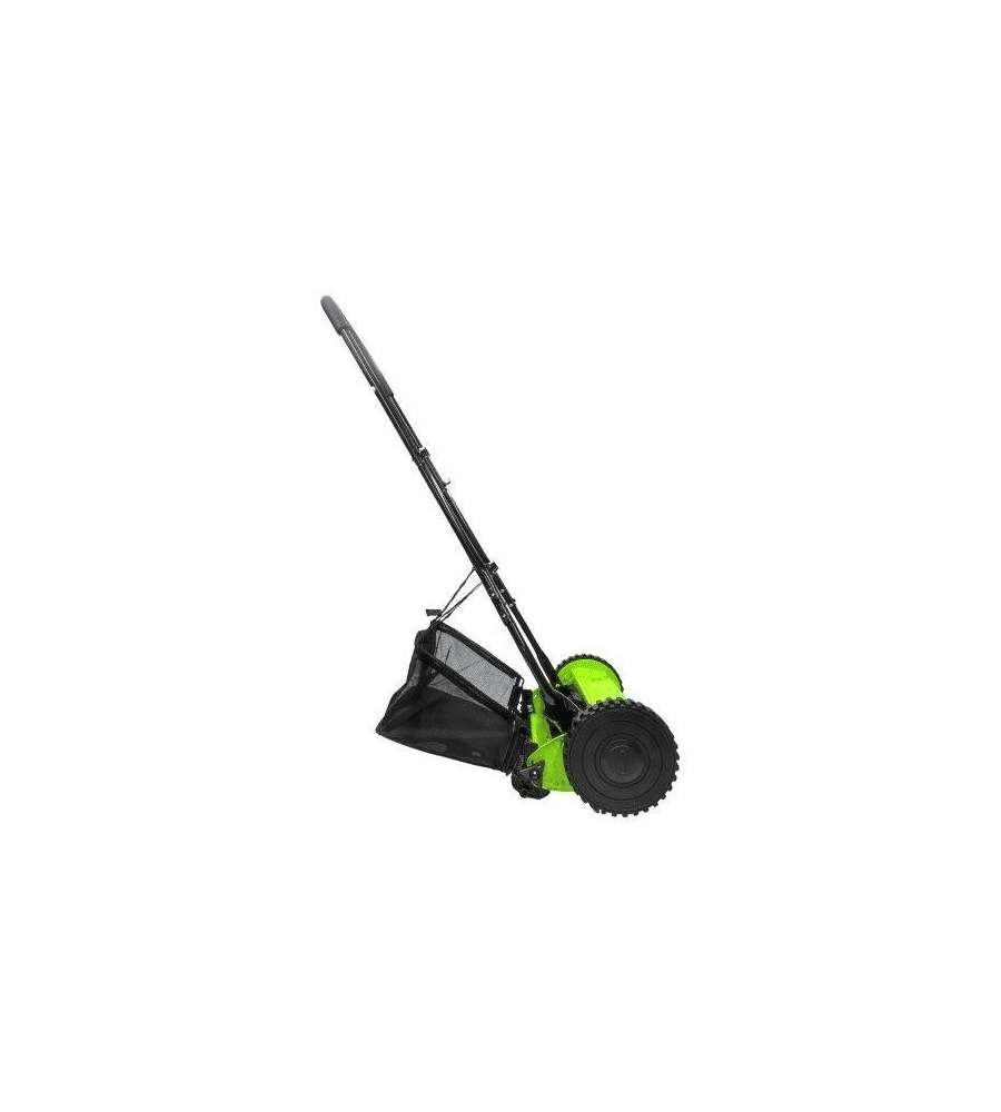 Supherba rasaerba manuale 40 cm con 4 lame elicoidali grigio