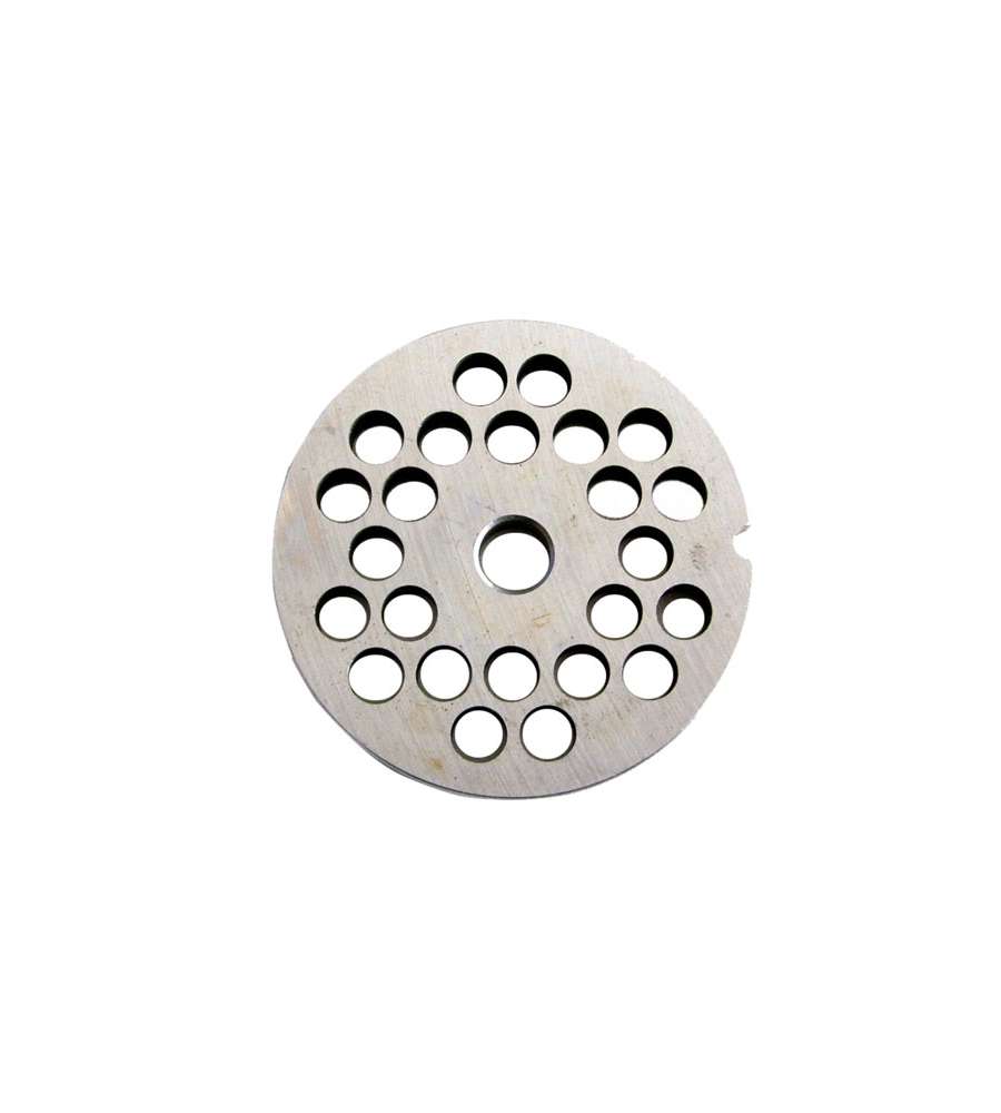 Piastra Tritacarne N.22 Inox Foro Mm  6,0  3 Spade