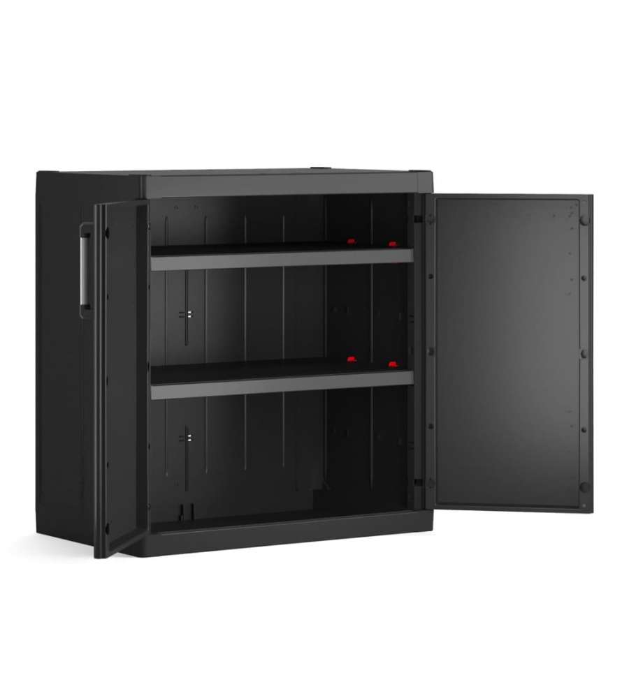 Armadietto Da Garage Keter XL - Nero Con Ripiani Regolabili - Foto 2