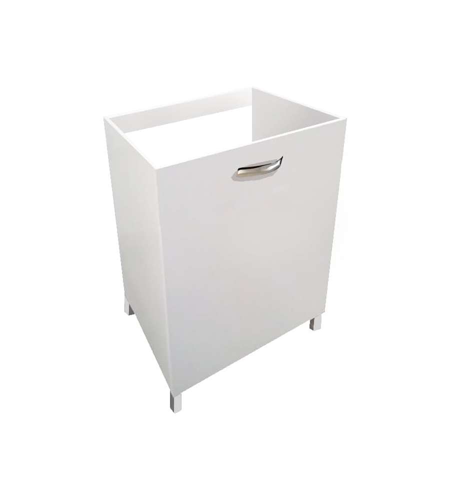 Mabel Mobile Sottolavello 60 cm Bianco 1 Anta Cucina Salvaspazio