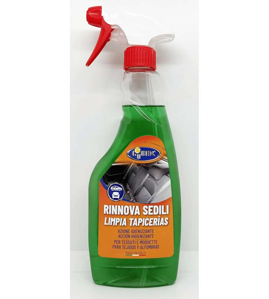 IVAT Rinnova Sedili Spray per Tessuti Interni 500ml Nebulizzatore