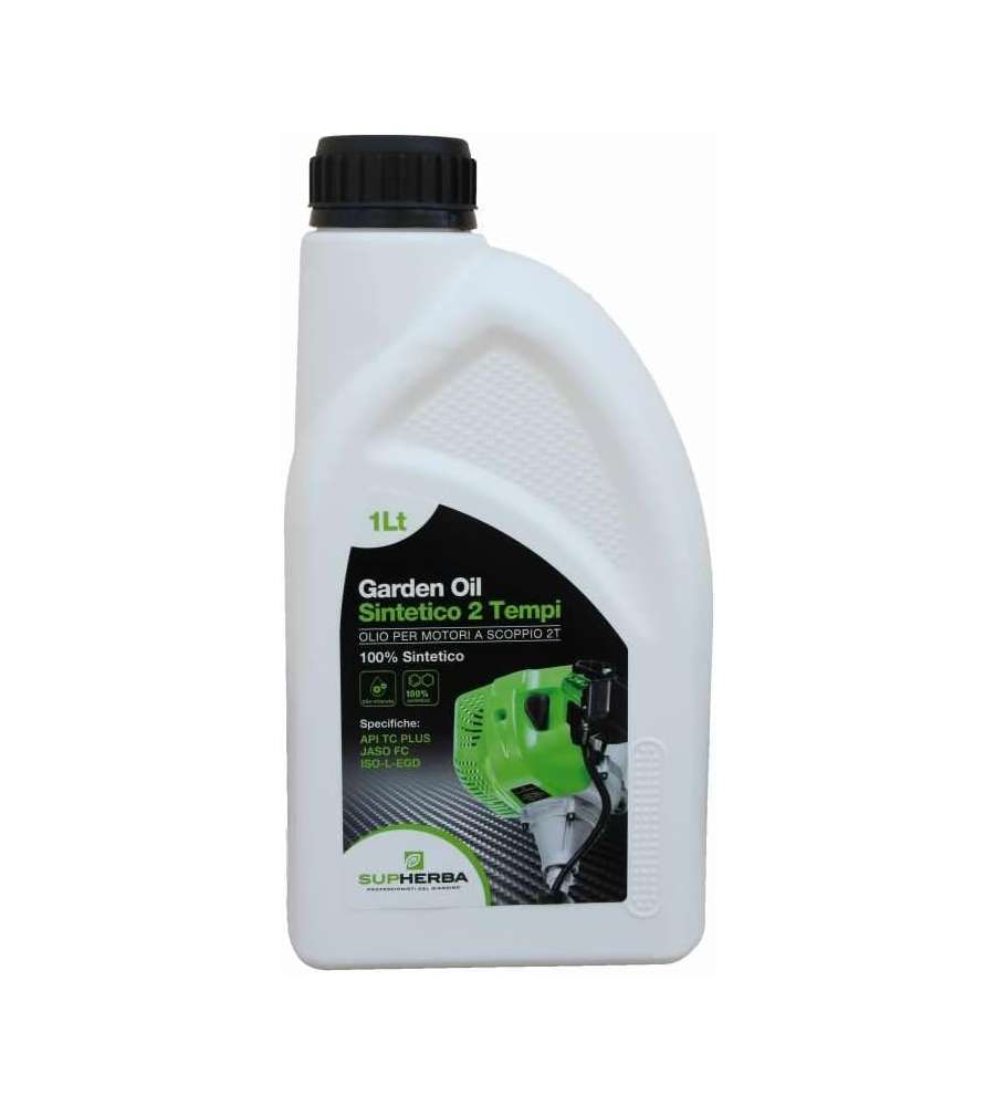 Supherba Olio sintetico 2T Garden Oil 100ml per motori a scoppio